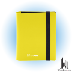 Ultra Pro Binder Pro Eclipse 2-Pocket Lemon Yellow